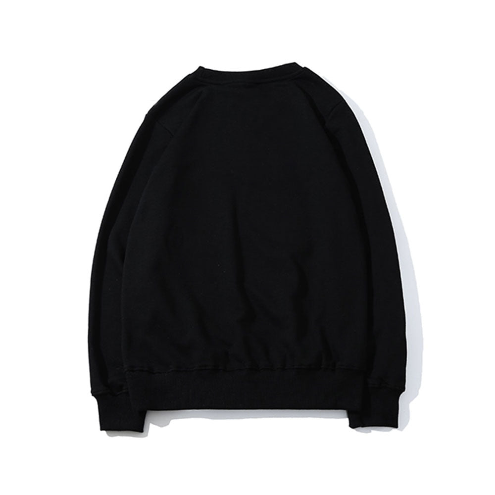 Sweatshirt Streetwear Virgin Mary Print Mens Hip Hop Pullover Sweatshirts - E-Esther Clothing Store
