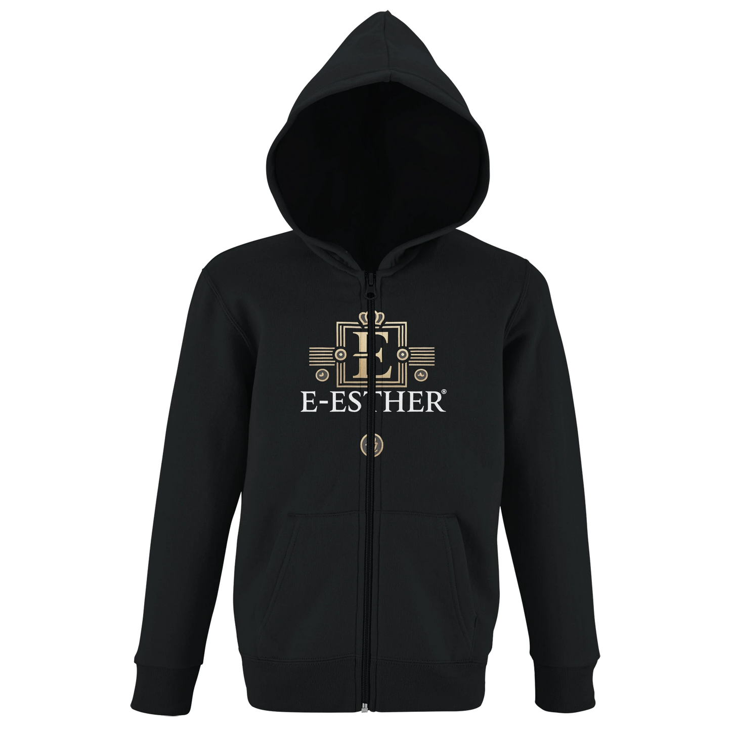 Kids Zip Hoodie with Kangaroo Pockets | SOL'S Stone Kids 02092 - E-Esther Clothing Store