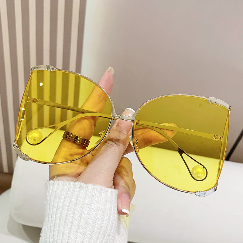 sunglasses Women Vacation Luxury Oversized Fashion Glasses Sunscreen Luxe Femme Lentes De Sol Mujer Lunette Soleil Femme - E-Esther Clothing Store
