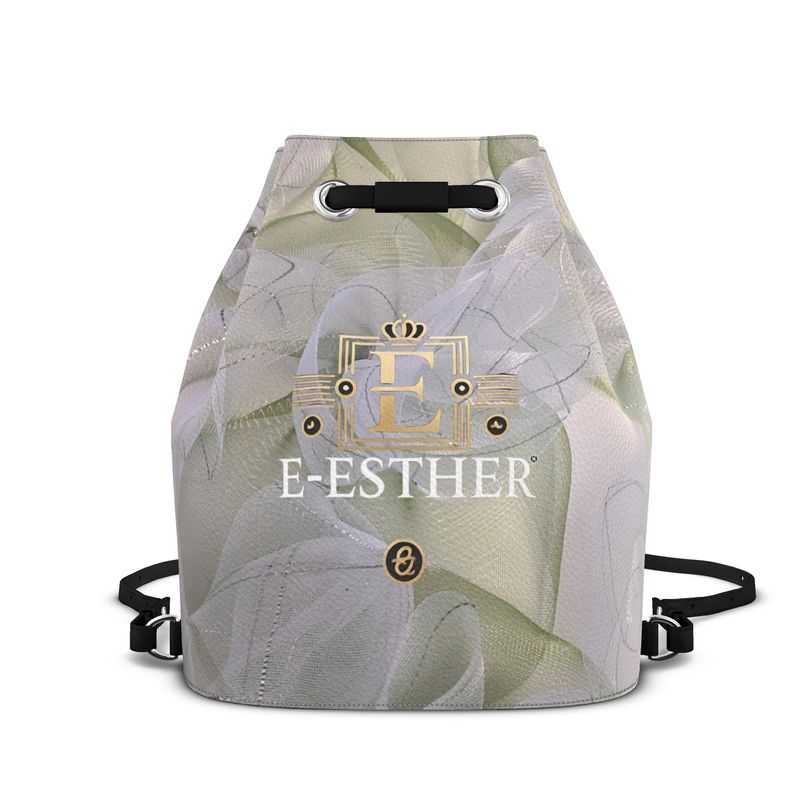 Tartan Jade Green Bucket Bag - E-Esther Clothing Store