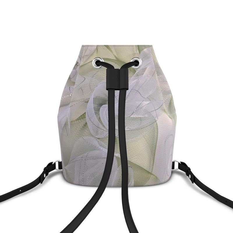 Tartan Jade Green Bucket Bag - E-Esther Clothing Store
