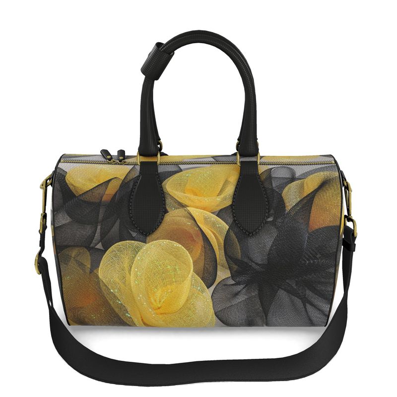 Black and Yellow Duffle Bag - E-Esther Clothing Store