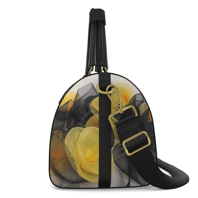 Black and Yellow Duffle Bag - E-Esther Clothing Store