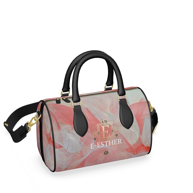 Peach Mini Duffle Bag - E-Esther Clothing Store