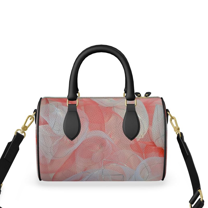 Peach Mini Duffle Bag - E-Esther Clothing Store
