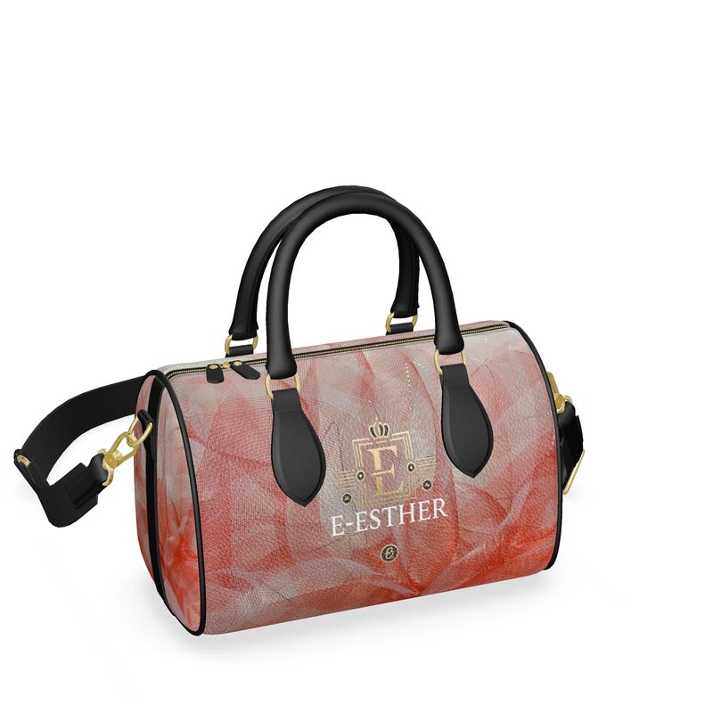 Peach Mini Duffle Bag - E-Esther Clothing Store