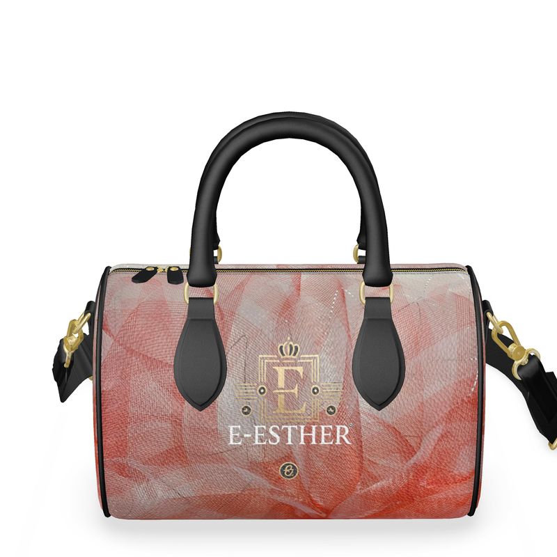 Peach Mini Duffle Bag - E-Esther Clothing Store