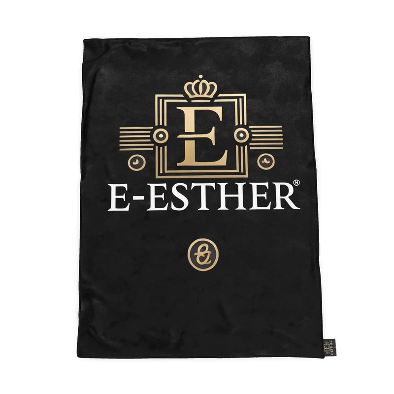 E-Esther Black Throw - E-Esther Clothing Store