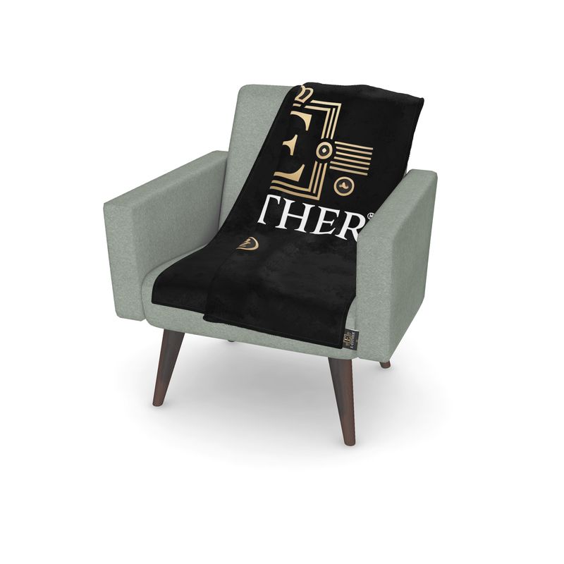 E-Esther Black Throw - E-Esther Clothing Store