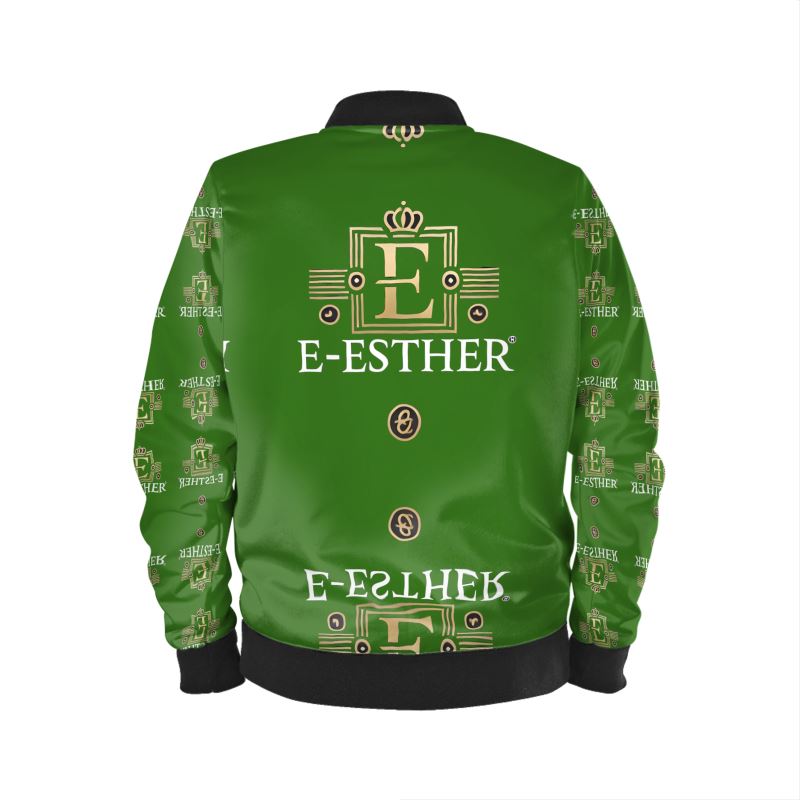 E-Esther Green Bomber - E-Esther Clothing Store