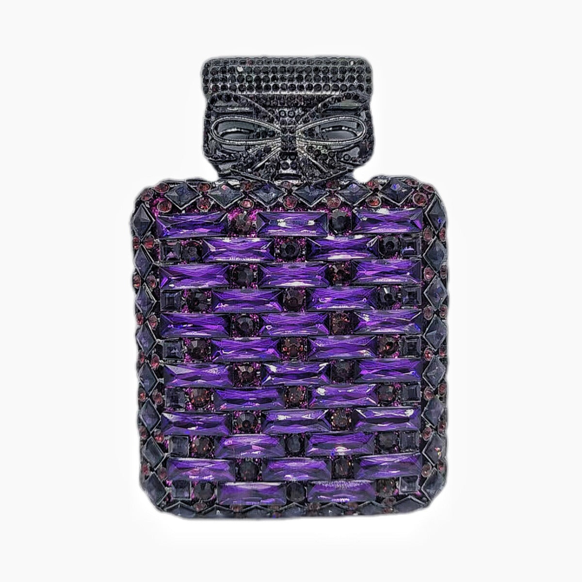 Perfume bottle with diamond hand bag Crystal Bag - E-Esther Clothing Store