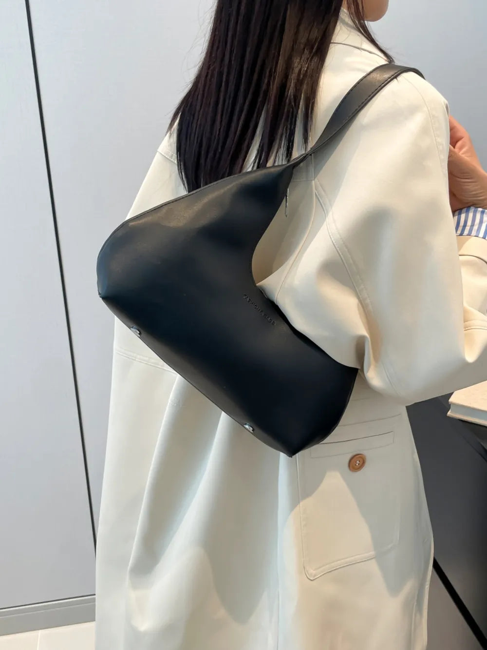 Moon Shape Shoulder Bag - E-Esther Clothing Store