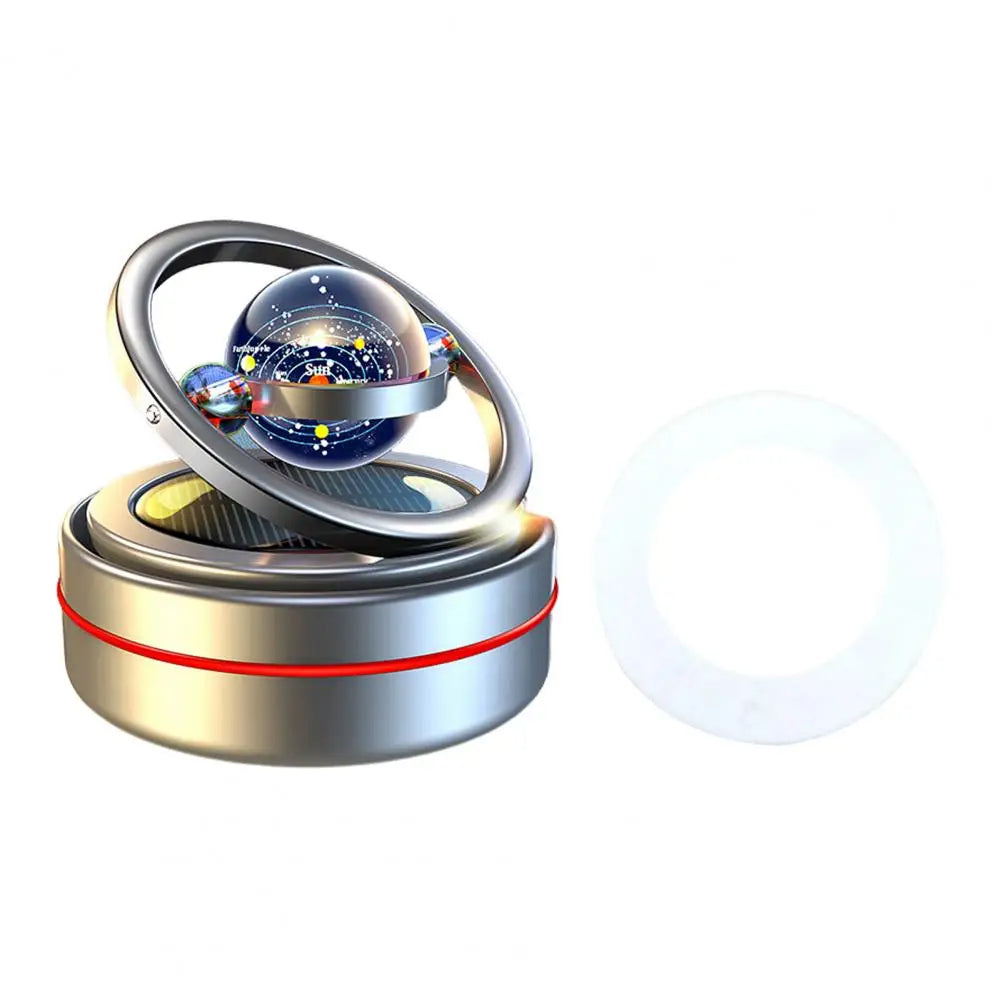 living room car air freshener diffuser solar rotating car perfume suspension aroma diffuser - E-Esther Clothing Store