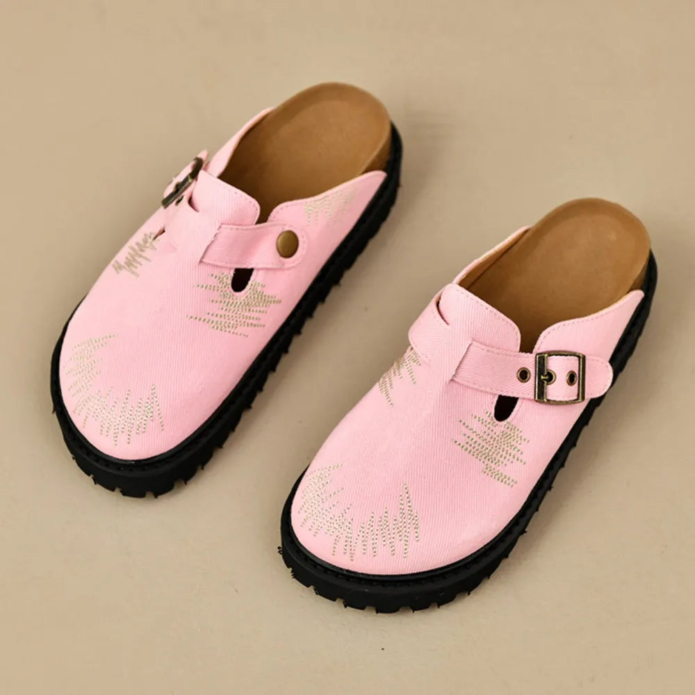 Round Toe Platform Loafers - E-Esther Clothing Store