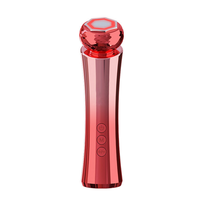 Portable Microcurrent Facial Device Lifting Tighten Wrinkle Removal Skin Care Whitening Handheld Facial Massager - E-Esther Clothing Store