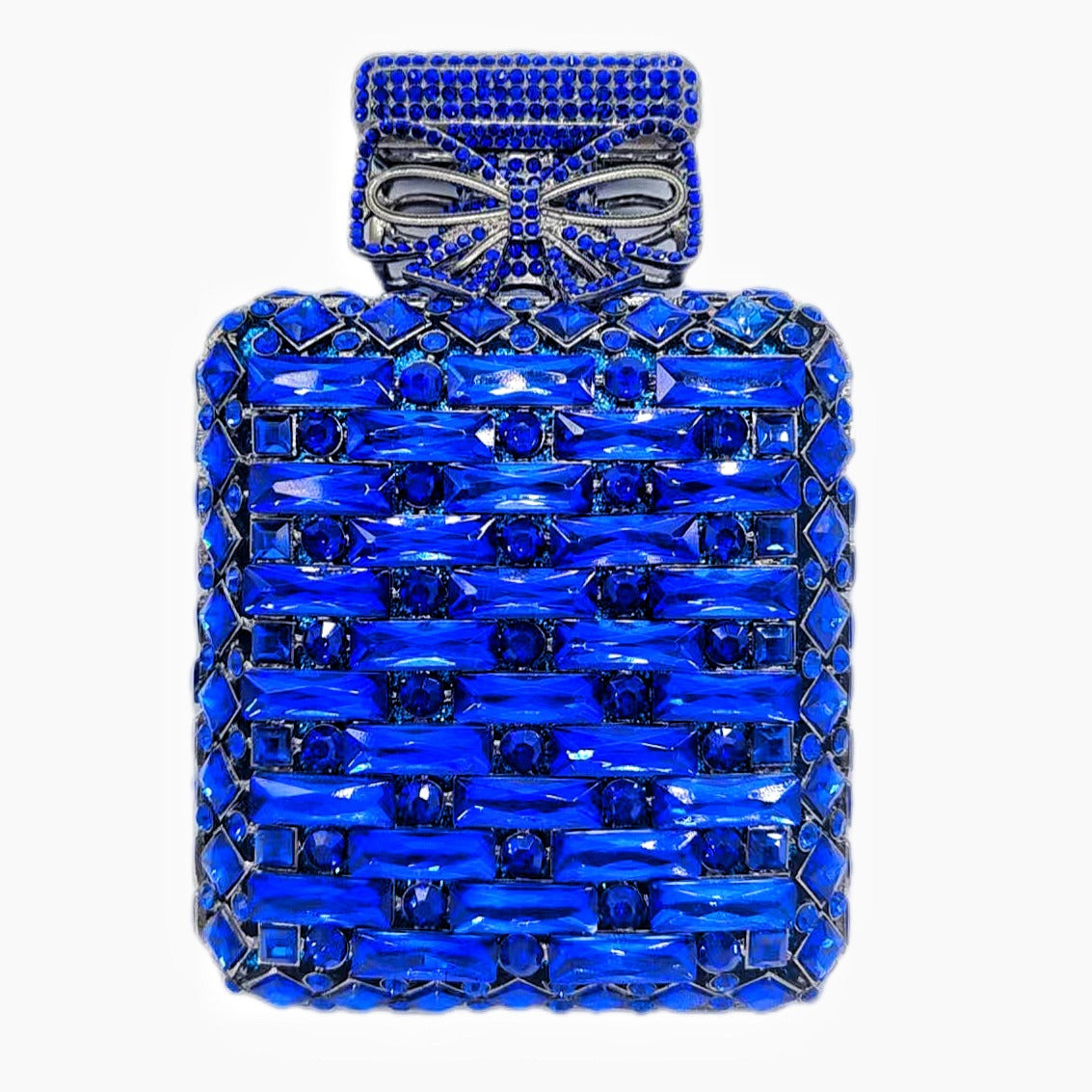 Perfume bottle with diamond hand bag Crystal Bag - E-Esther Clothing Store