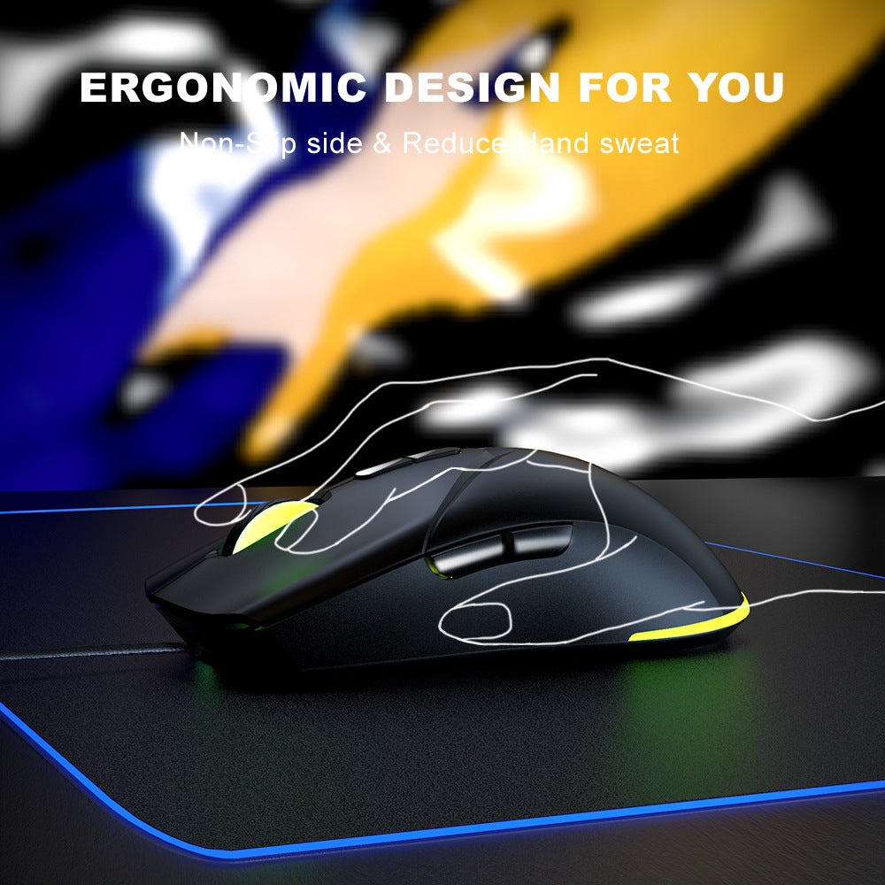 7D Youbat wired gaming mouse 6-speed 7200DPI mouse gaming mouse - E-Esther Clothing Store