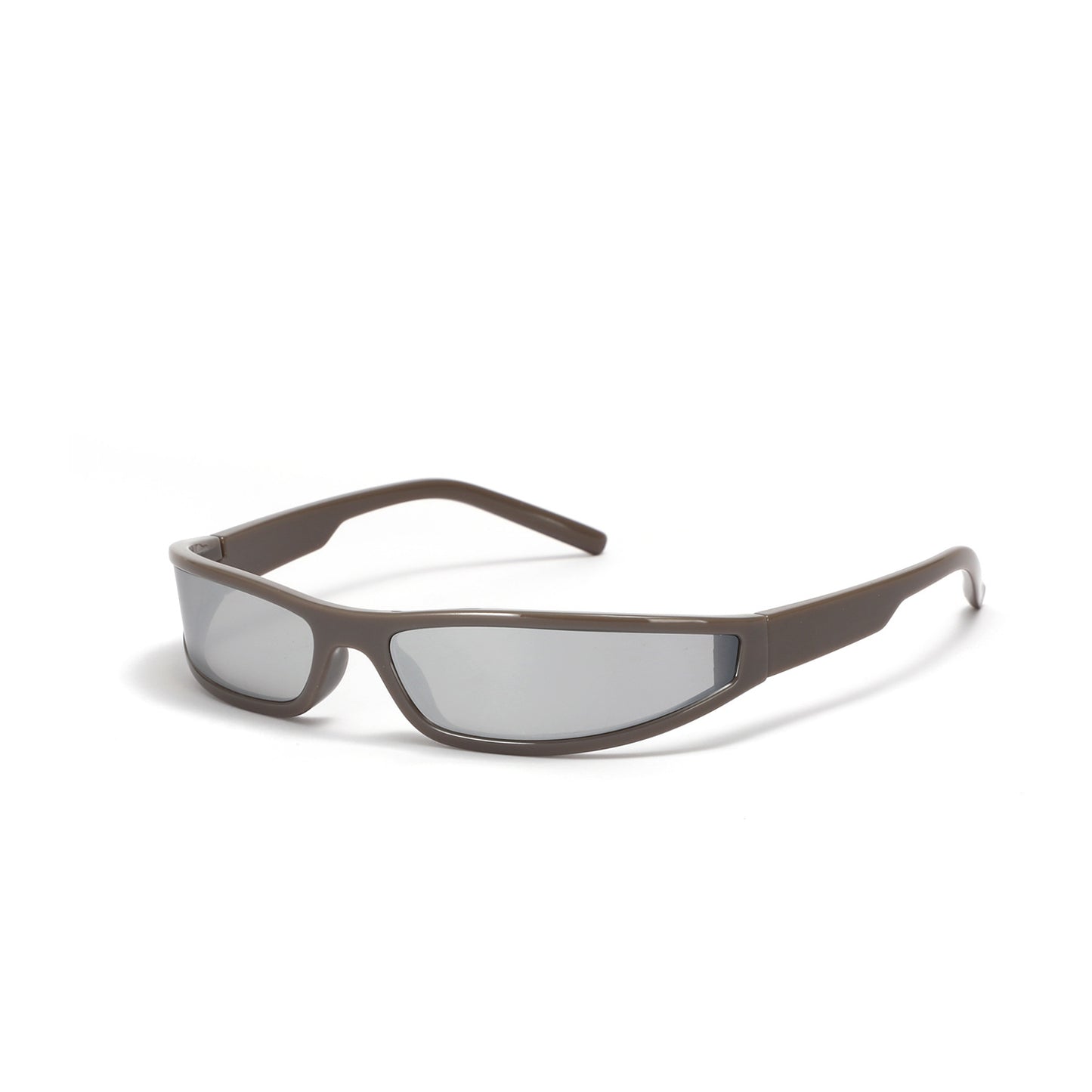 Narrow frame sunglasses for men personality trend futuristic style colorful sunglasses for women - E-Esther Clothing Store