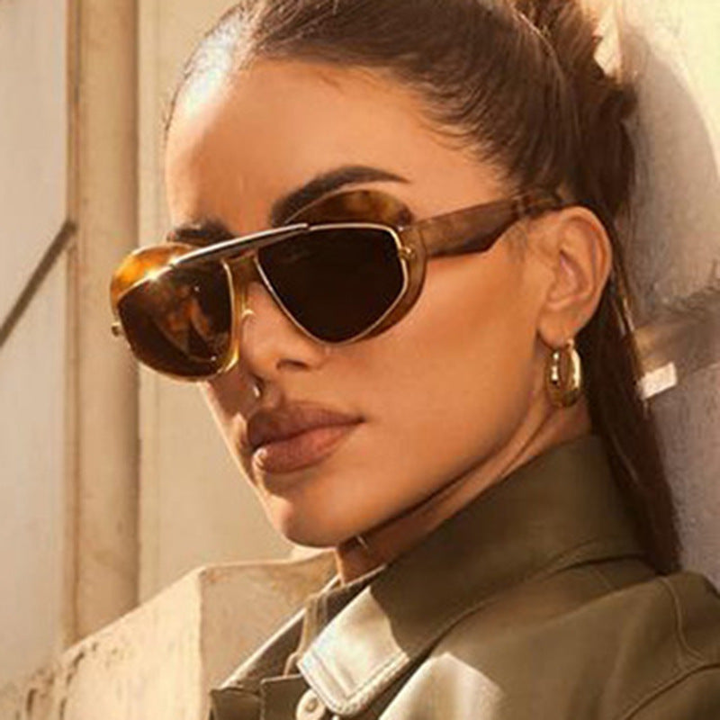 Inflatable bread toad shaped sunglasses, high-end and personalized cat eye sunglasses, internet famous Instagram sunglasses - E-Esther Clothing Store