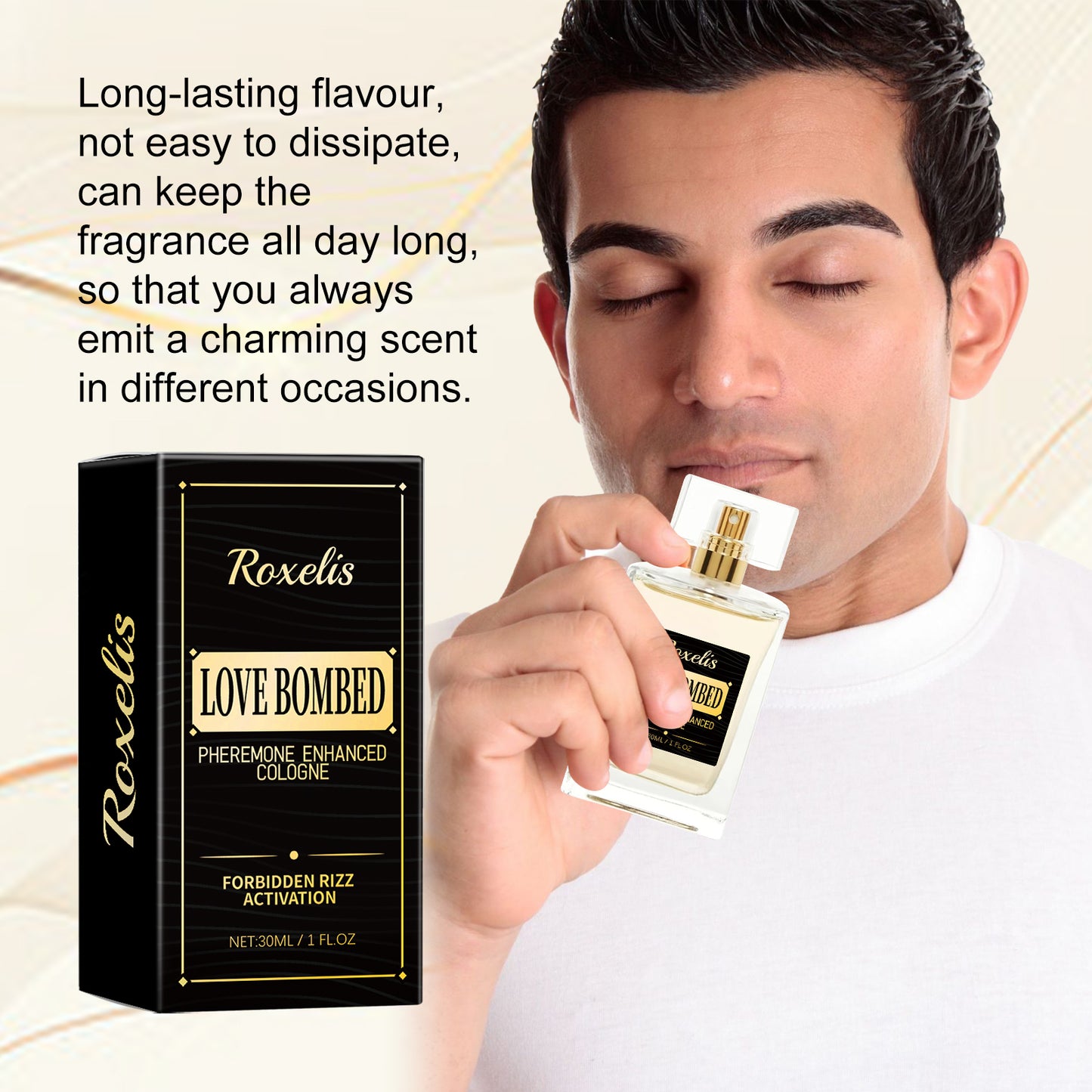 Pheromone Enhanced Cologne, Men's Cologne Lasting Light Fragrance Business Gentleman Fresh Charm Encounter Perfume - E-Esther Clothing Store
