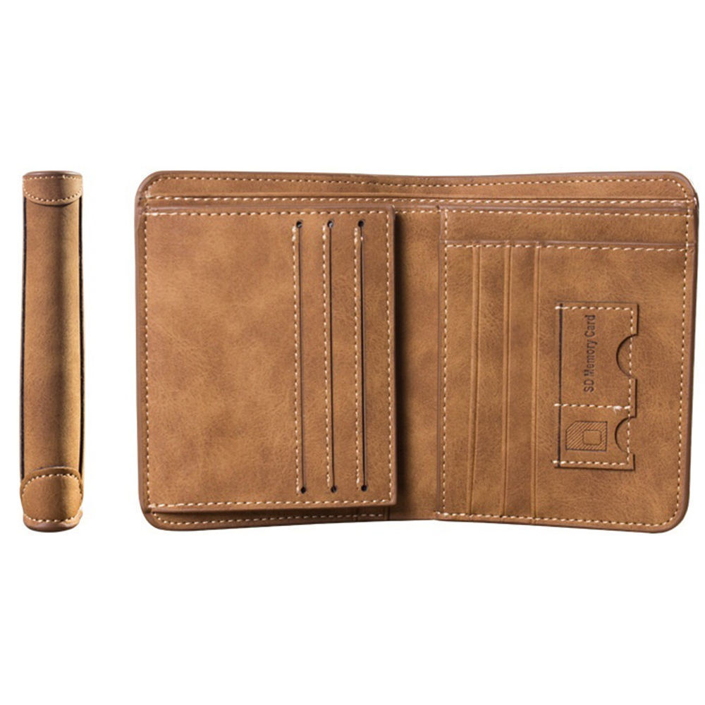 Mens Luxury Soft Business Leather Bifold Wallet Credit Card Holder Purse - E-Esther Clothing Store
