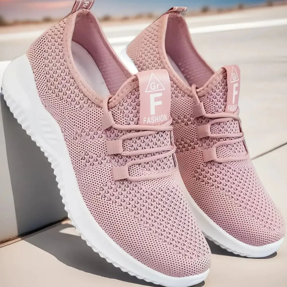 Breathable Mesh Lace Up Athletic - E-Esther Clothing Store