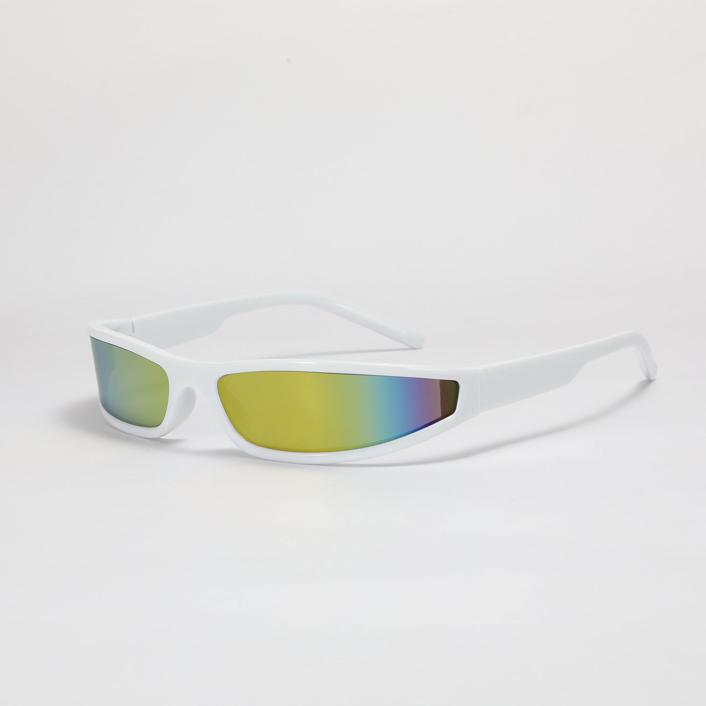 Narrow frame sunglasses for men personality trend futuristic style colorful sunglasses for women - E-Esther Clothing Store