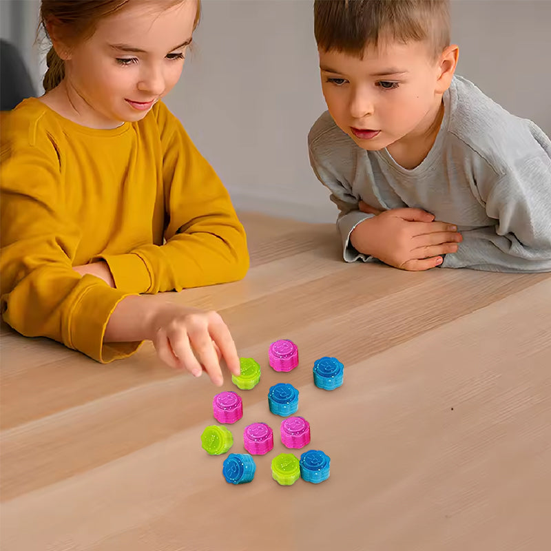 12-piece Gonggi set in storage box for traditional dice game, trains hand - eye coordination - E-Esther Clothing Store