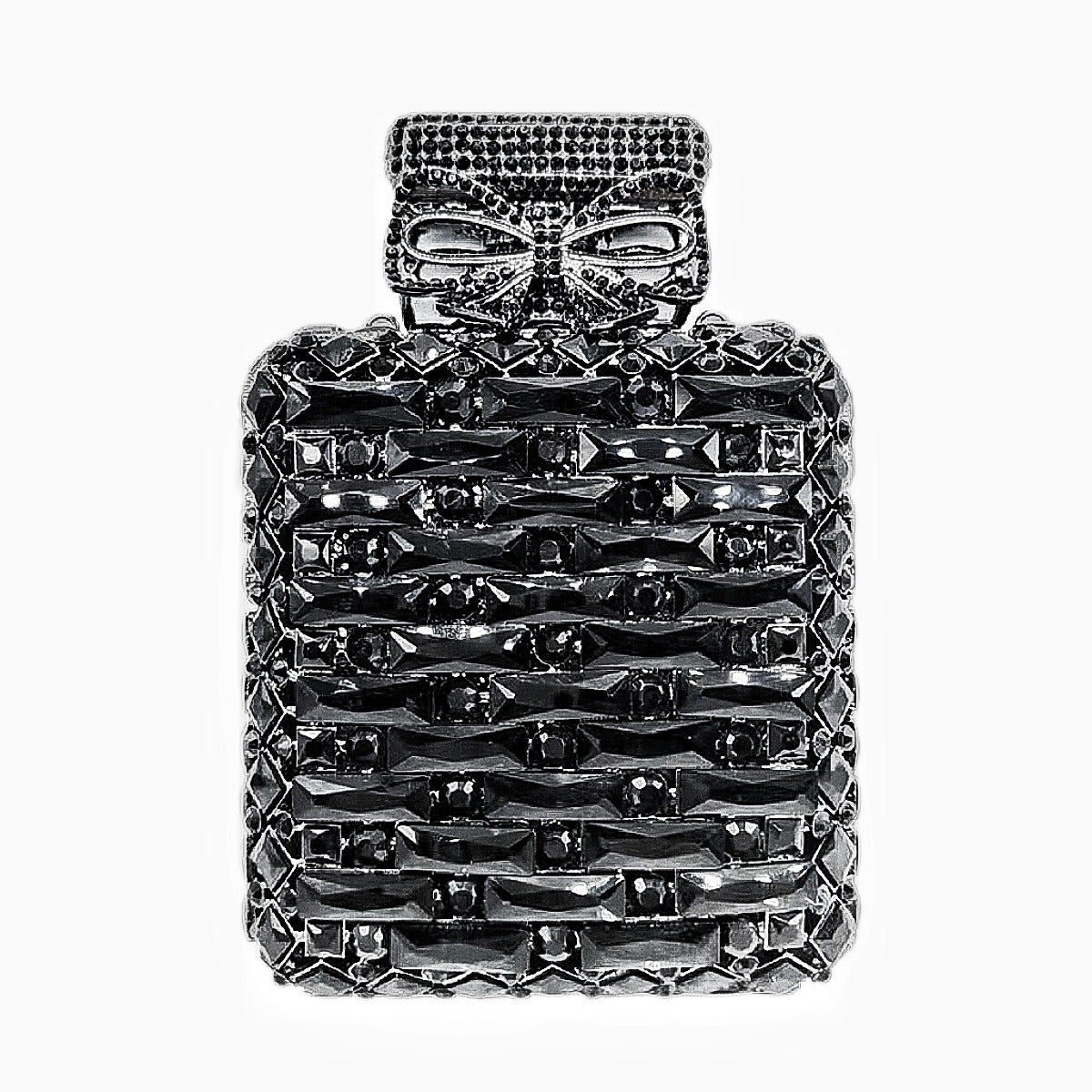 Perfume bottle with diamond hand bag Crystal Bag - E-Esther Clothing Store