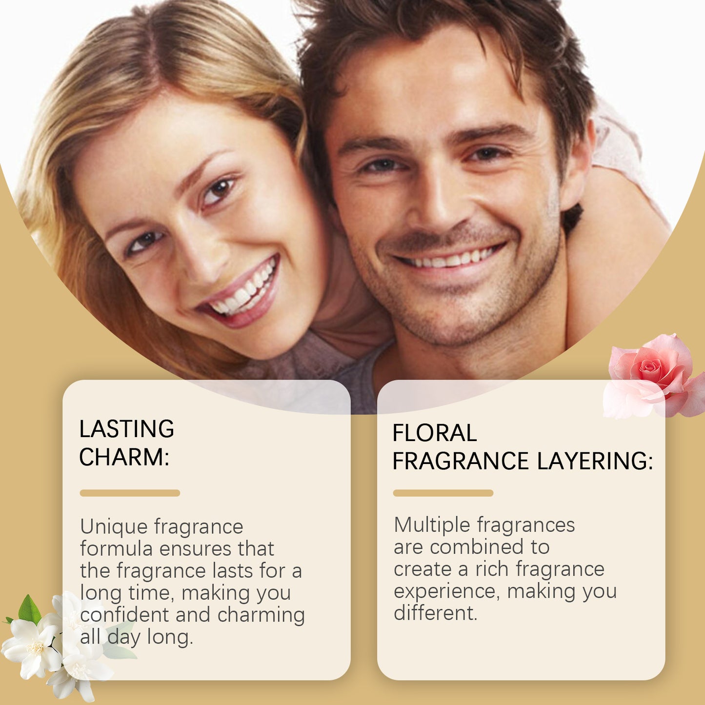 Charm Cologne Natural Fresh Light Elegant Charm Atmosphere Dating Light Fragrance Lasting Fragrance Elegant Perfume - E-Esther Clothing Store