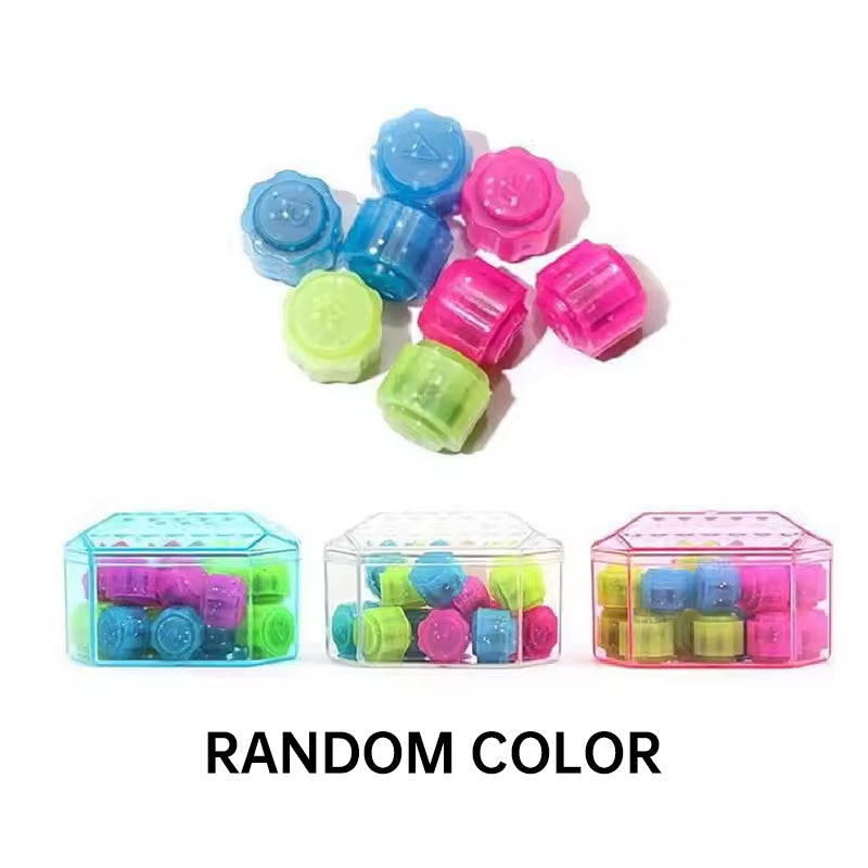 12-piece Gonggi set in storage box for traditional dice game, trains hand - eye coordination - E-Esther Clothing Store