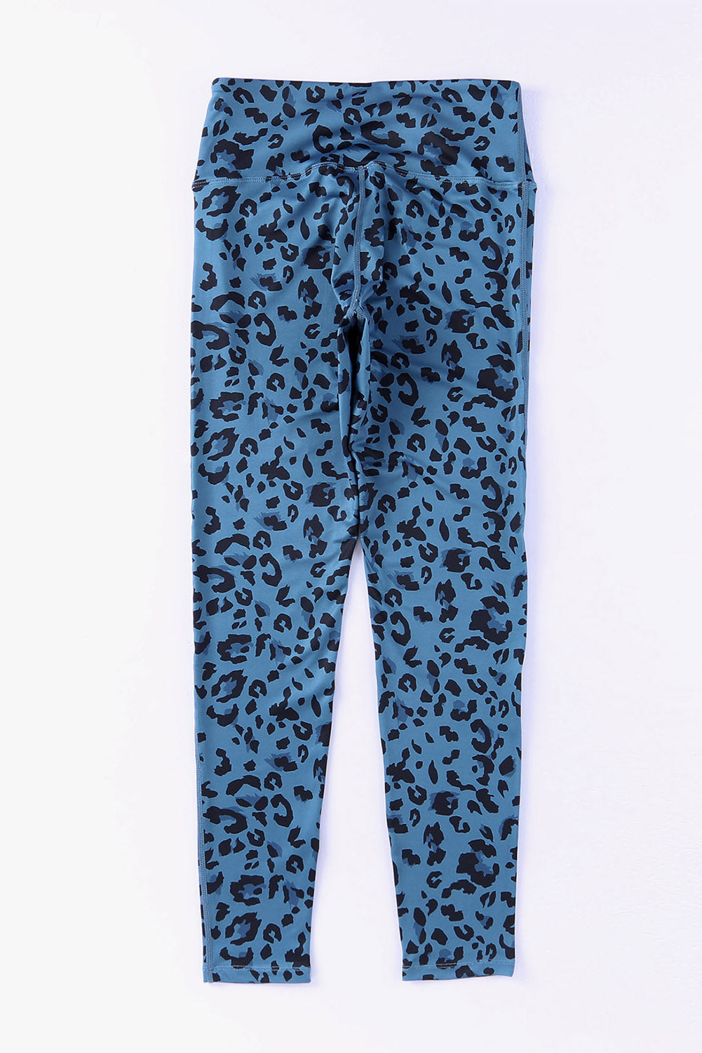 Green Classic Leopard Print Active Leggings - E-Esther Clothing Store