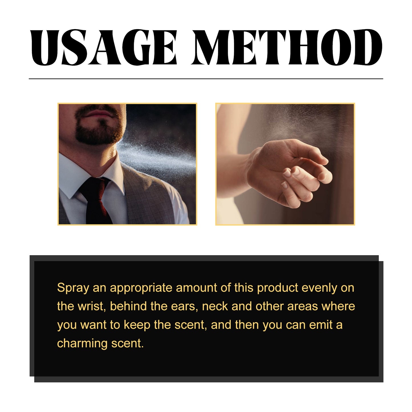 Pheromone Enhanced Cologne, Men's Cologne Lasting Light Fragrance Business Gentleman Fresh Charm Encounter Perfume - E-Esther Clothing Store