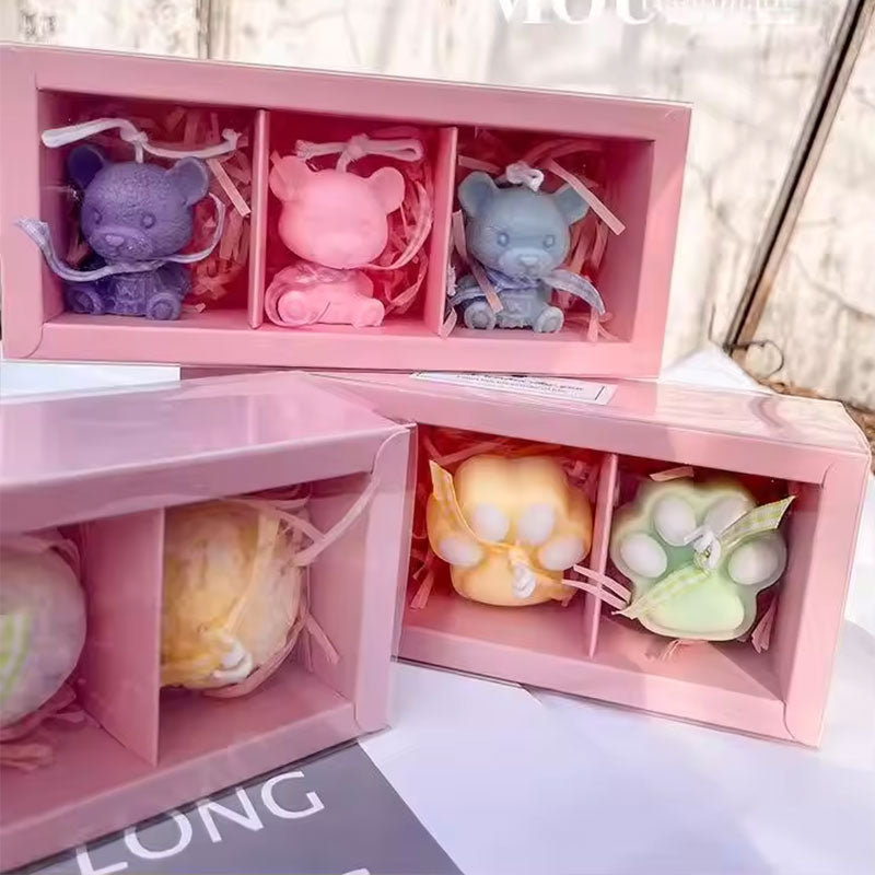 Aromatherapy Strawberry Candle Gift Box: Ideal birthday present, cute decor for girls, and perfect hand - gift for friends. - E-Esther Clothing Store
