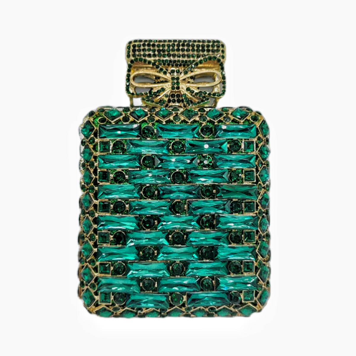 Perfume bottle with diamond hand bag Crystal Bag - E-Esther Clothing Store