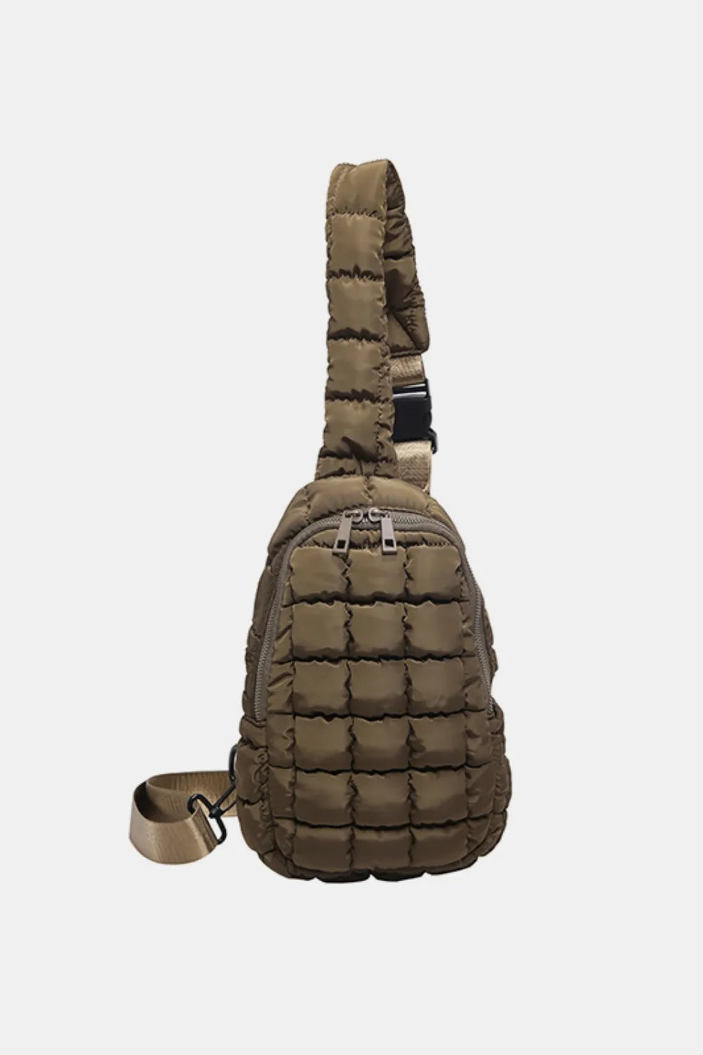 Quilted Nylon Crossbody Bag - E-Esther Clothing Store