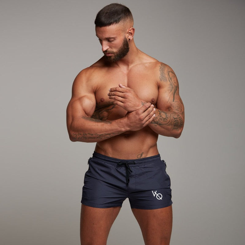 Men Gyms Fitness Bodybuilding Shorts Mens Summer Casual Cool Short Pants Male Jogger Workout Beach Breechcloth Bottoms - E-Esther Clothing Store