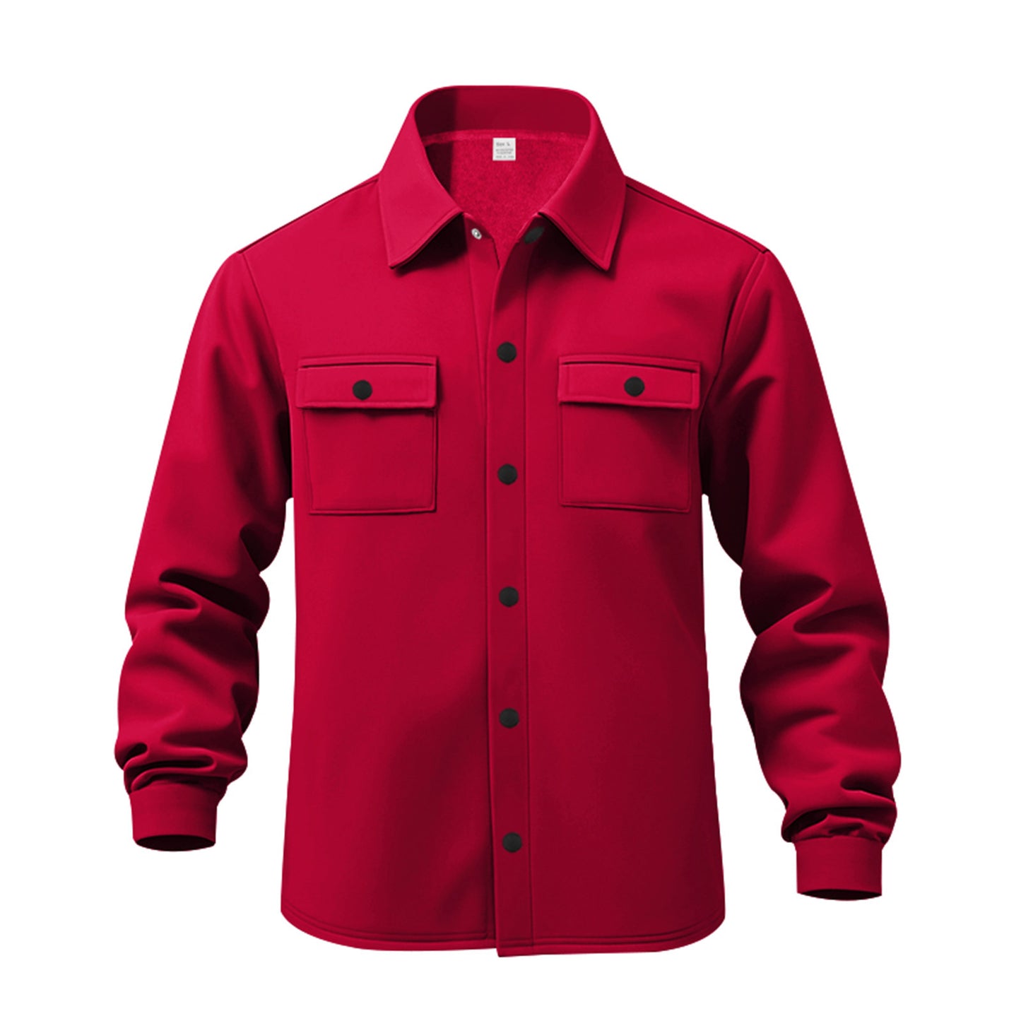 American casual men's single breasted solid color casual jacket jacket for men - E-Esther Clothing Store