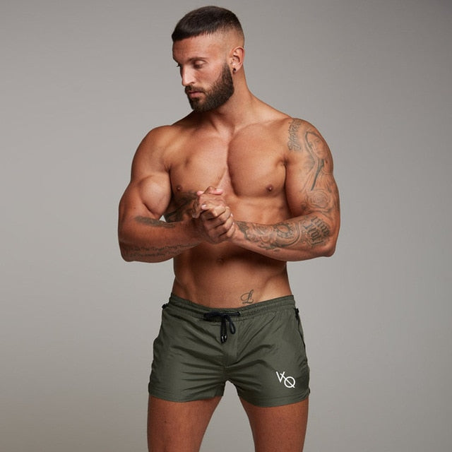 Men Gyms Fitness Bodybuilding Shorts Mens Summer Casual Cool Short Pants Male Jogger Workout Beach Breechcloth Bottoms - E-Esther Clothing Store