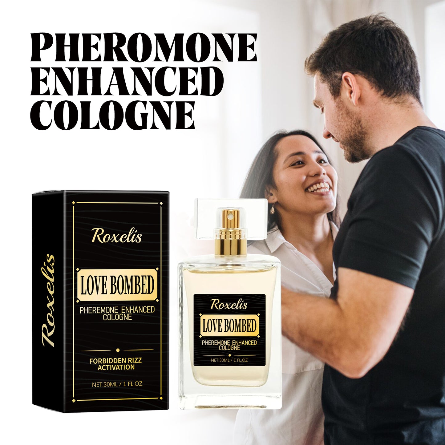 Pheromone Enhanced Cologne, Men's Cologne Lasting Light Fragrance Business Gentleman Fresh Charm Encounter Perfume - E-Esther Clothing Store