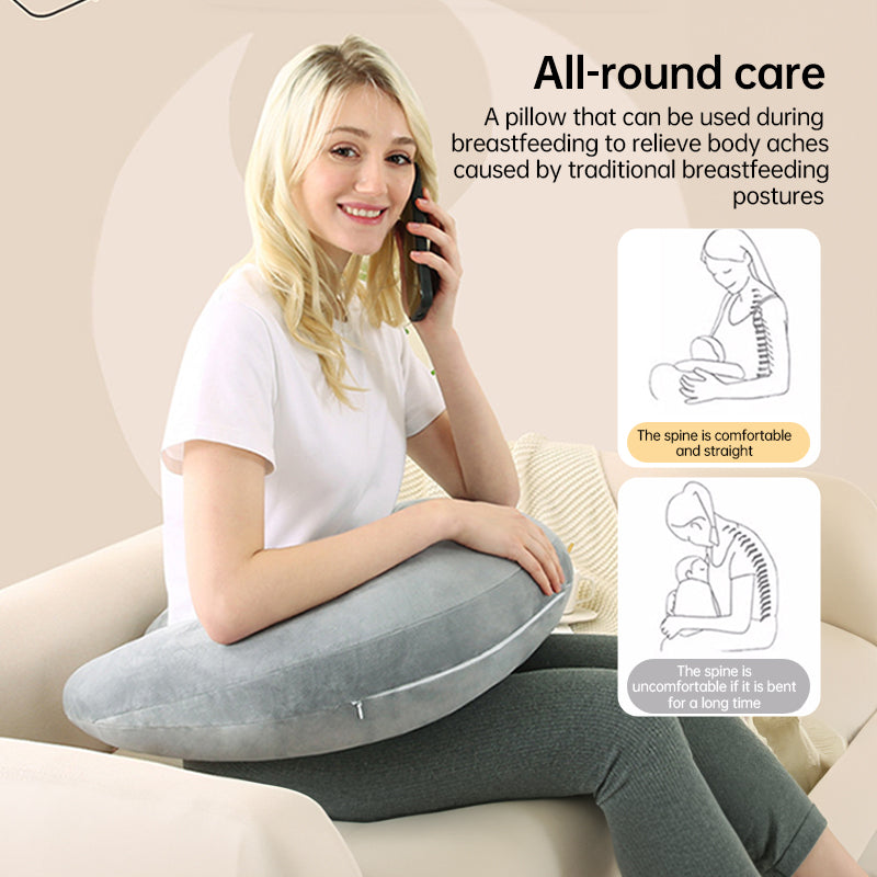 Reading pillow, crocheted arm-support for adults, portable, skin-friendly, TV & breastfeeding. - E-Esther Clothing Store