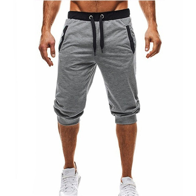 Mens Gym Shorts Running Jogging Sports Fitness Bodybuilding Sweatpants Male Profession Workout Training Short Pants - E-Esther Clothing Store