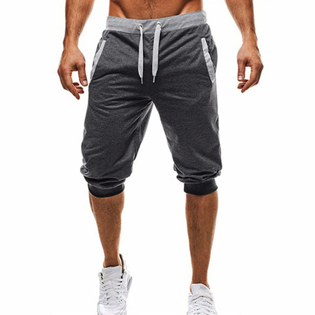 Mens Gym Shorts Running Jogging Sports Fitness Bodybuilding Sweatpants Male Profession Workout Training Short Pants - E-Esther Clothing Store