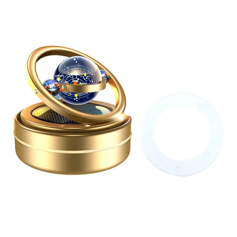 living room car air freshener diffuser solar rotating car perfume suspension aroma diffuser - E-Esther Clothing Store