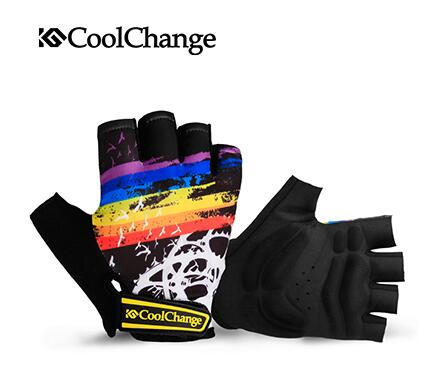 CoolChange Cycling Gloves Half Finger Mens Women's Summer Bicycle Sport Breathable Nylon MTB Bike Guantes Ciclismo - E-Esther Clothing Store