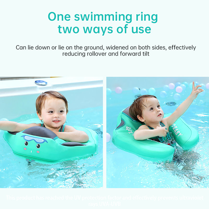 Mambobaby Non - inflatable Baby Swim Float, Foot Cushion, Seat, Fun Swimming Toys, Gift for Boys and Girls