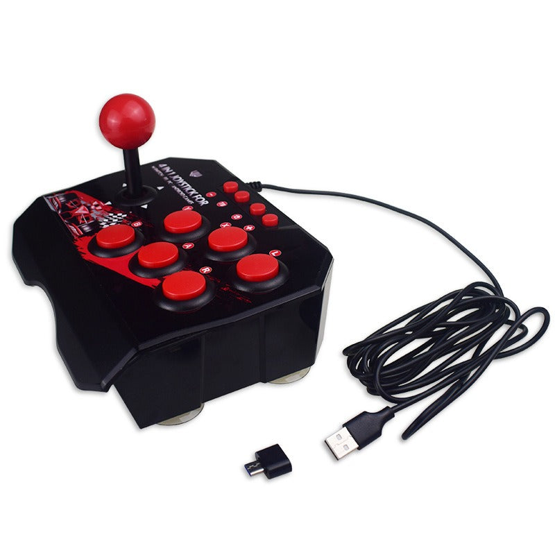 Suitable for Switch/PC/PS3/Android game controllers rocking tables classic wired fighting joysticks for two person arcade games - E-Esther Clothing Store