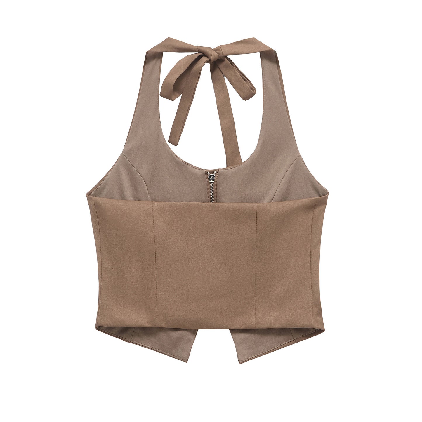 Hanging neck sleeveless vest top - E-Esther Clothing Store