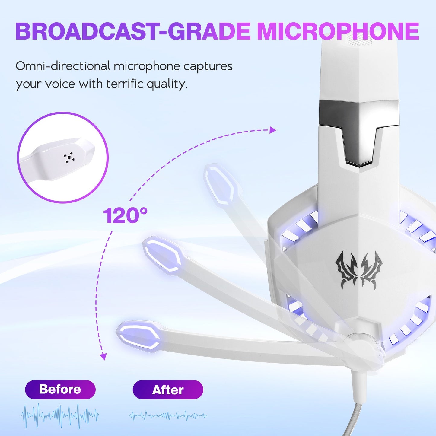 G2000 Head Mounted Wired Gaming Earphones Computer Esports Earphones - E-Esther Clothing Store