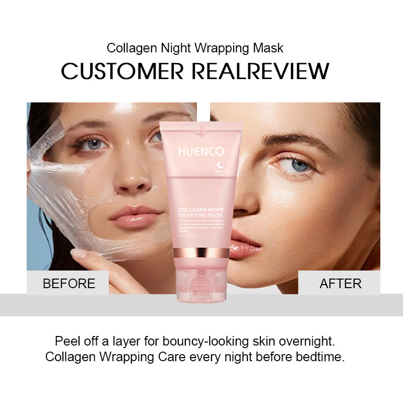 Collagen peel-off mask smearable deep cleansing skin rejuvenation moisturizing skin care sleeping mask - E-Esther Clothing Store